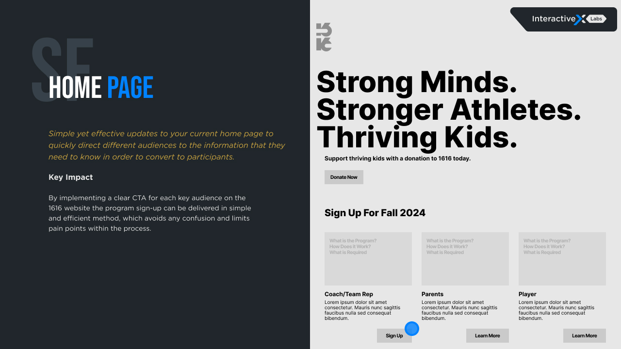 1616 web mockup — impact view 1