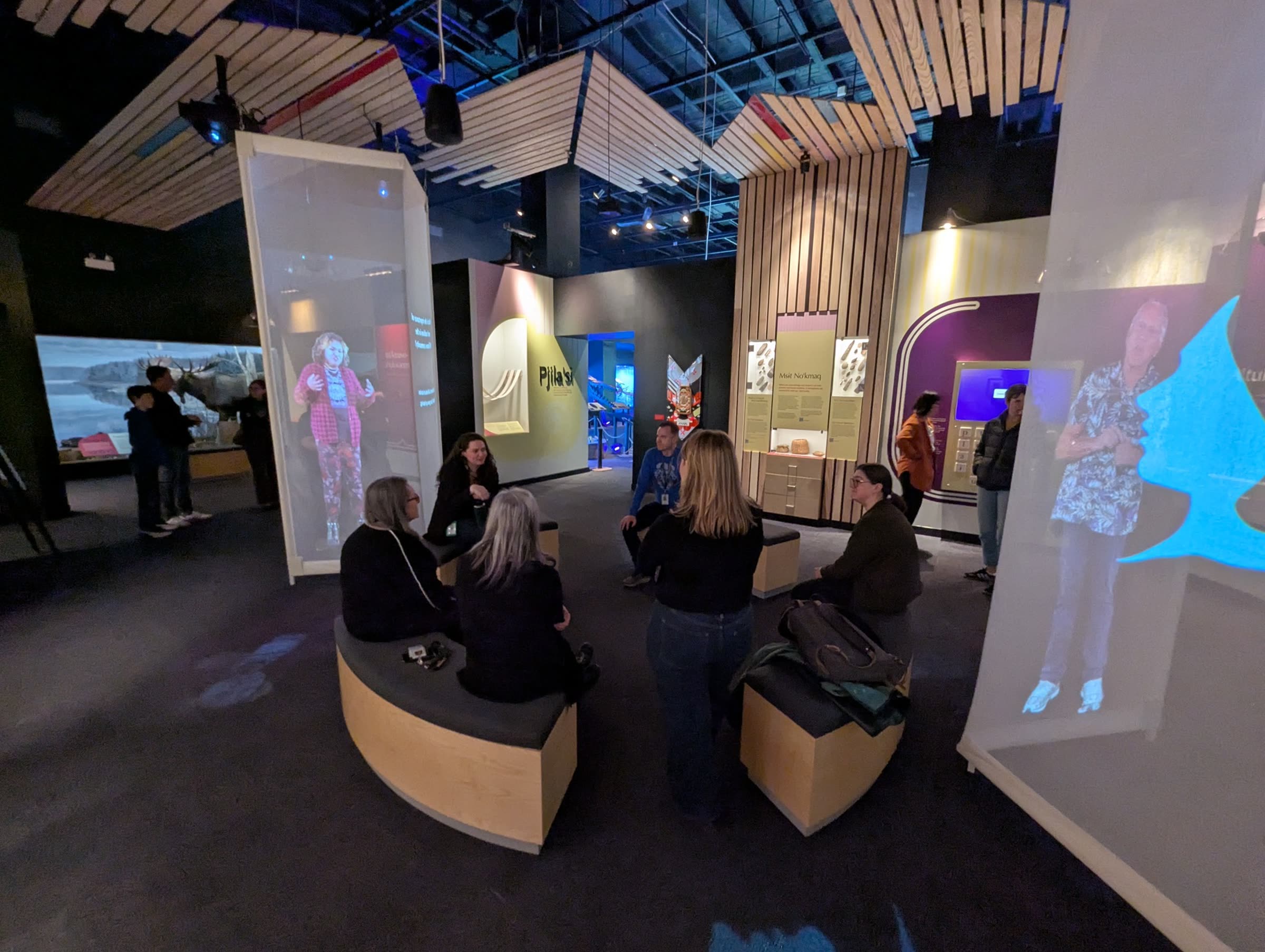 Opening day of Pjila'si at the Museum of Natural History, March 7 2025