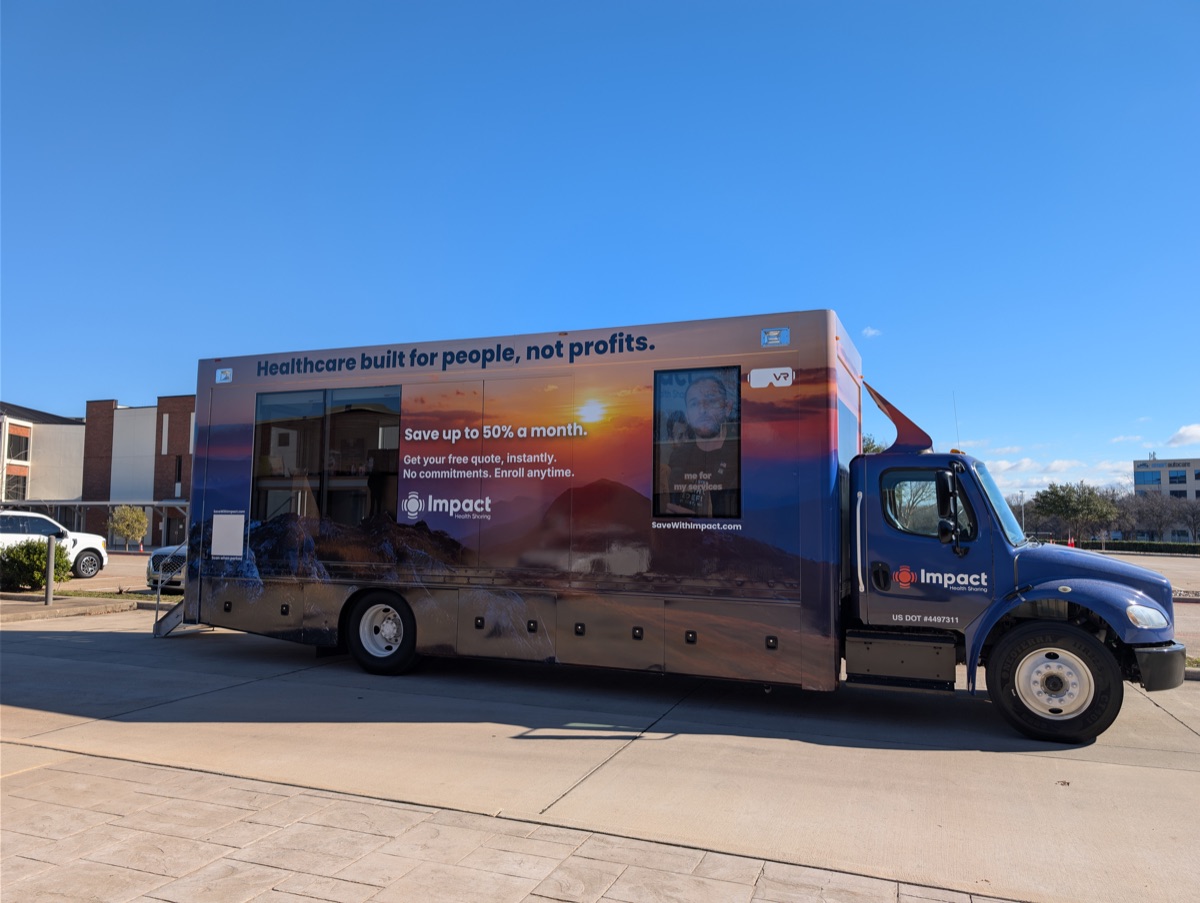 Impact Health Mobile Exhibit